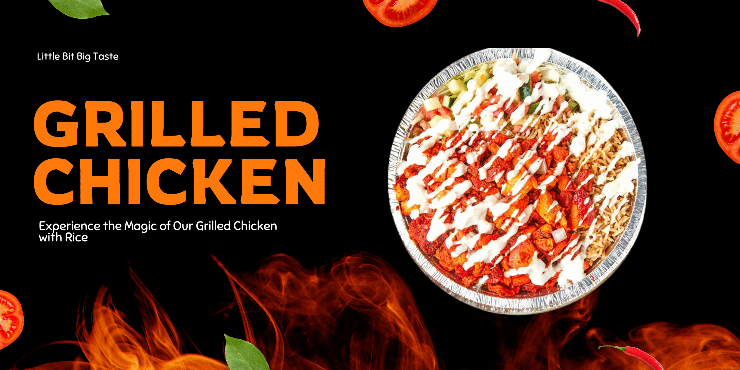 Orange Gradient Modern Food Banner (2)