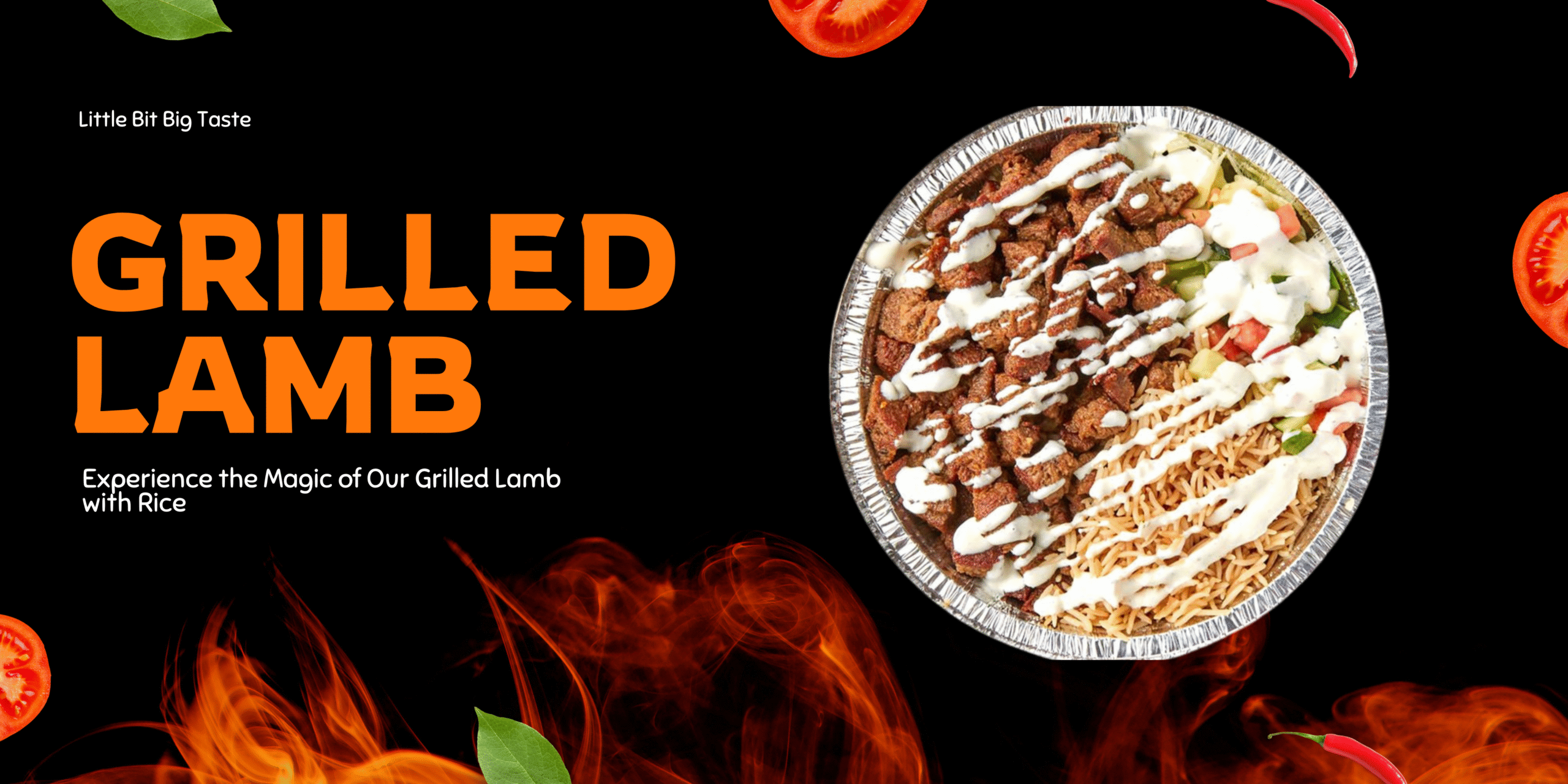 Orange Gradient Modern Food Banner (3)