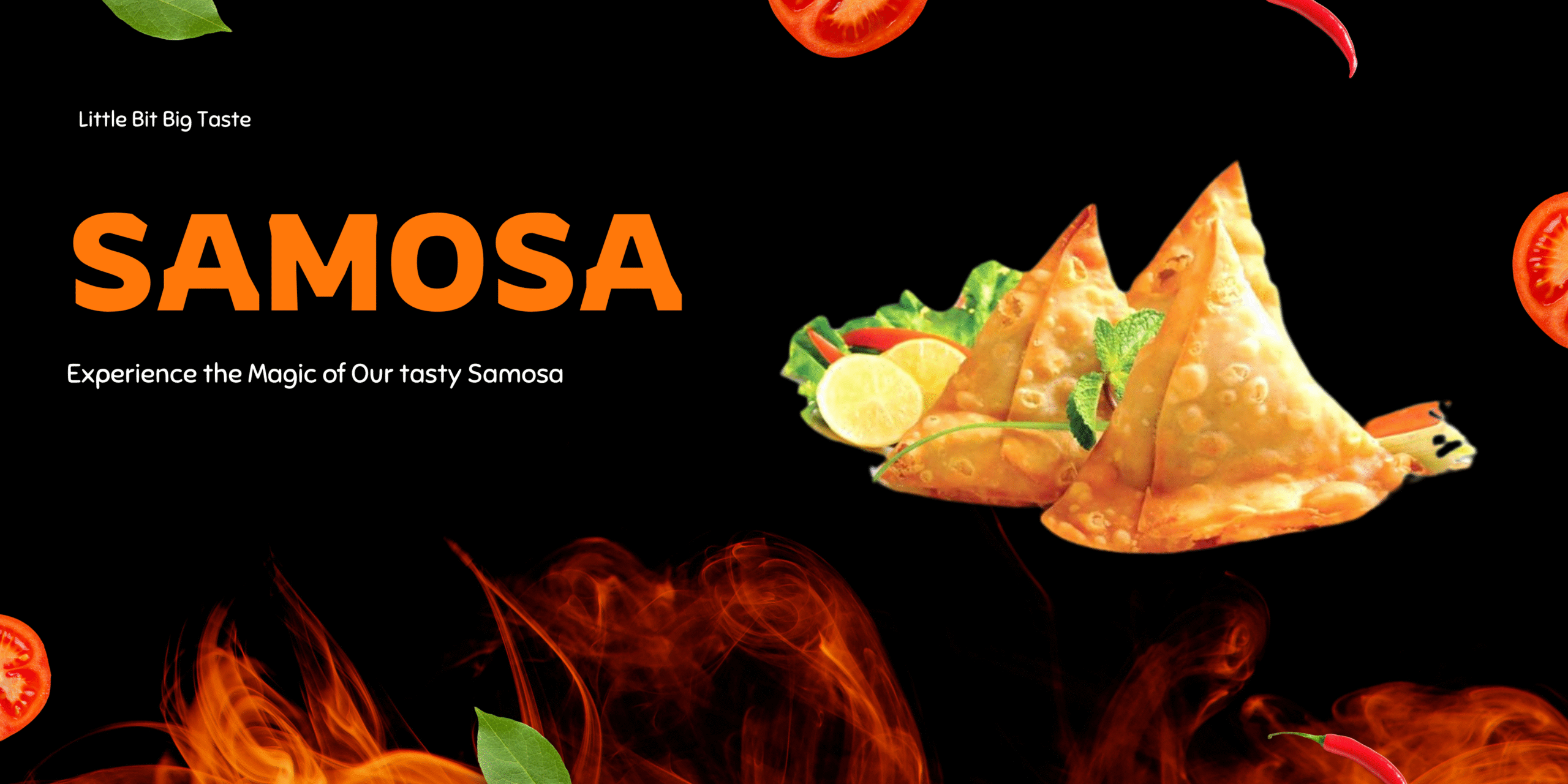 Orange Gradient Modern Food Banner (6)